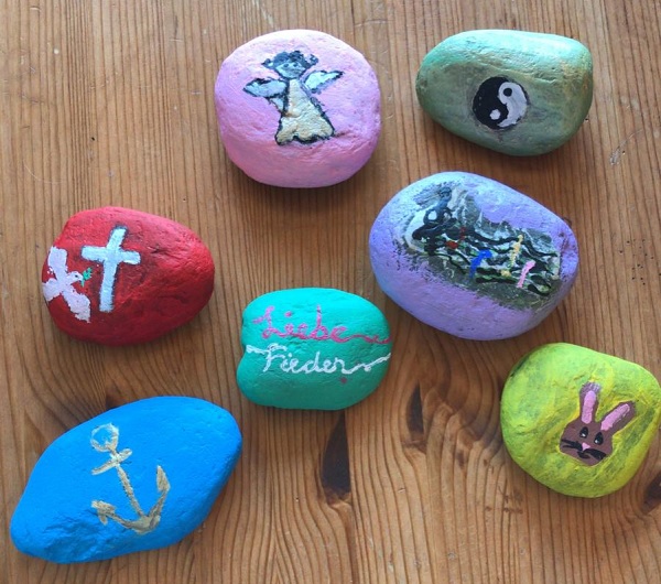 Hoffnungssteine herstellen