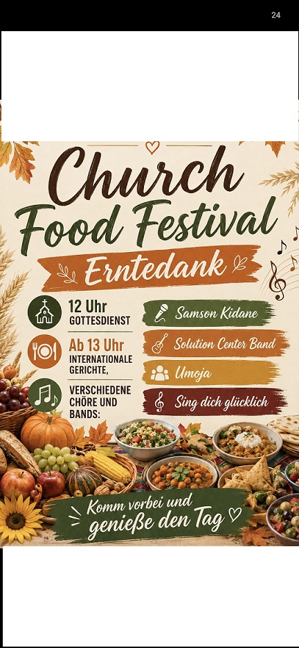 Erntedankgottesdienst