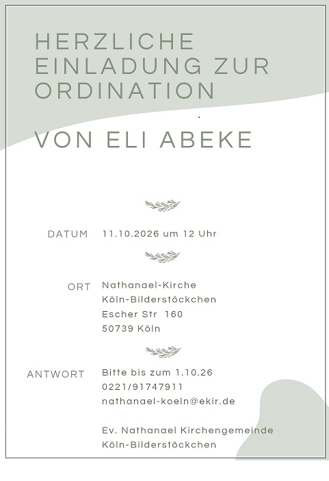 Ordinationsgottesdienst